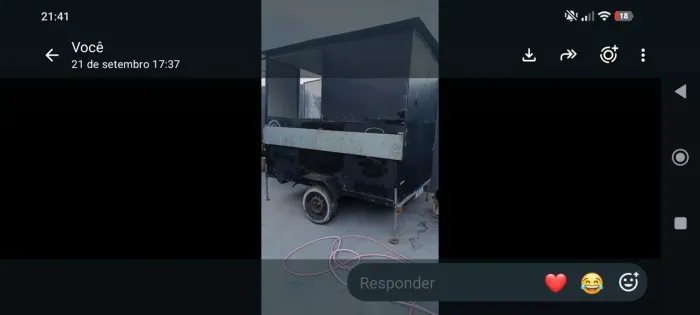Vendo treiller reformado e emplacado 
