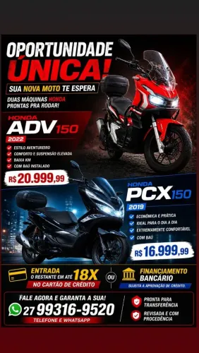 VENDA DE MOTOS - OPORTUNIDADE