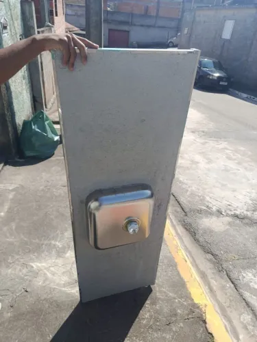 Pia de inox 1,5m de comprimento e 52cm de largura