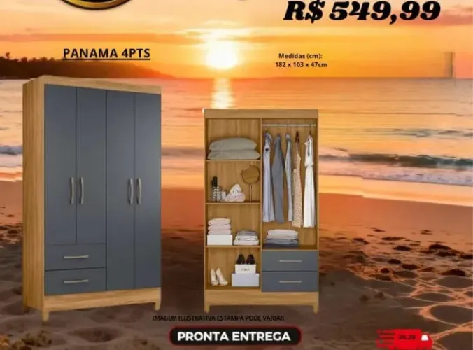 Guarda Roupa Panamá 