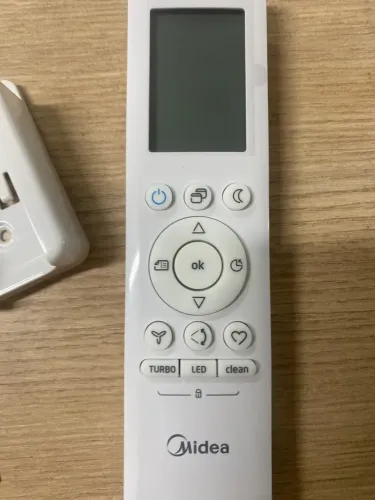 Controle Remoto original para Ar Condicionado Split Springer Midea Modelos RG10A RG10B LCD