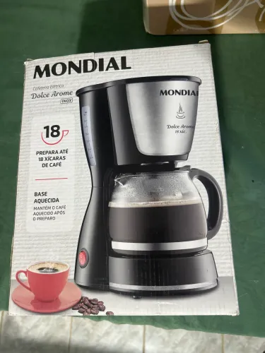 Cafeteira Mondial Dolce Aroma INOX