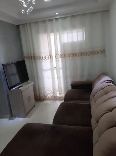 Apartamento mobiliado Pateo Dona Tecla | 58 m², 2 dormitórios, suíte e próximo ao Shoppin