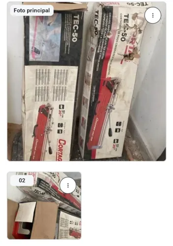 CORTADOR DE PISO CORTAG TEC-50 - Novo