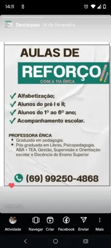 Reforço Escolar