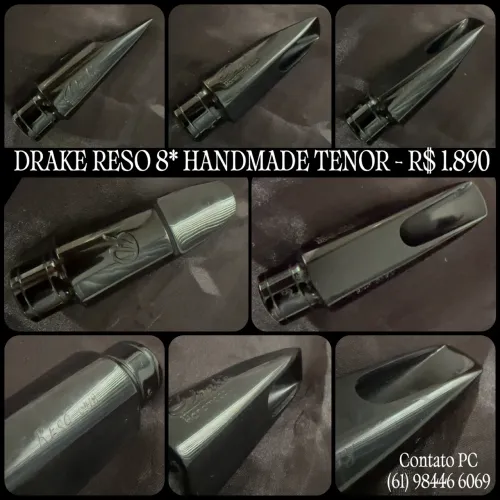 ? BOQUILHA PARA SAX TENOR DRAKE RESO 8* HANDMADE