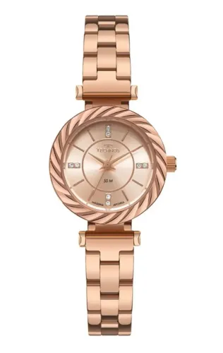 Relógio tecnhos femenino rose