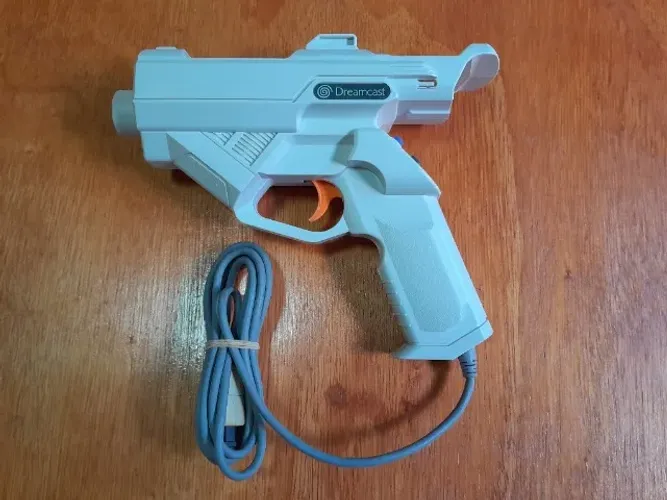 Controle Light Gun original para Dreamcast