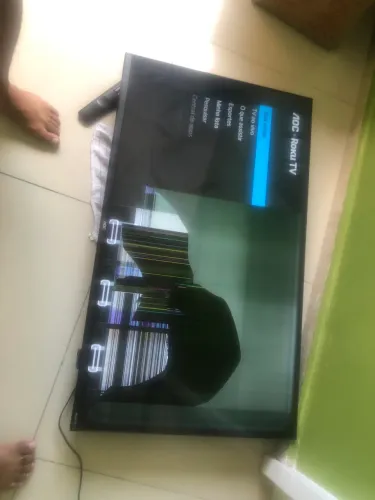 Tv AOC para retirada de peças