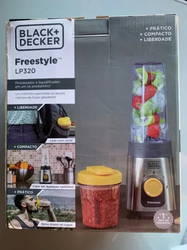 Processador e liquidificador Black+Decker