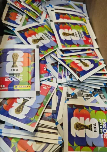 Kit 3 Envelopes copa do mundo 2026 - 21 figurinhas