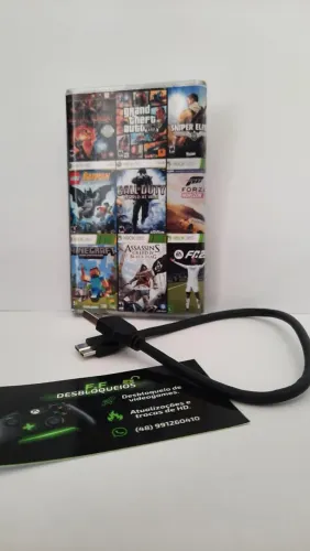 HD com mais de 5 mil jogos + Exploit para Xbox 360