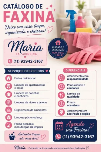 Faxineira!