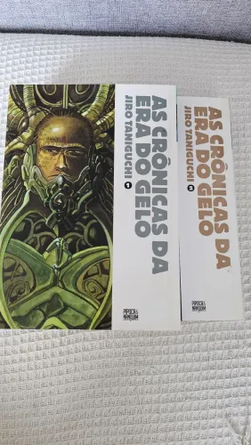 As Crônicas da Era do Gelo mangá Pipoca Nanquim Jiro Taniguchi