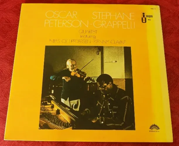 LP Oscar Peterson e Stephane Grappelli em Estado de Novo