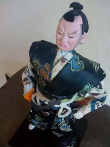 Samurai guerreiro boneco figura de ação toy Sofubi colecionável