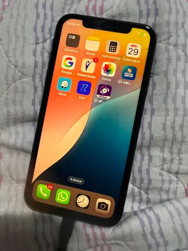 iPhone XR 64GB - PRETO - Impecável 