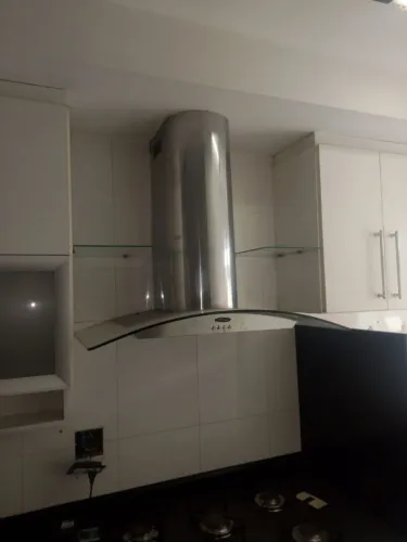 Coifa de inox de 90