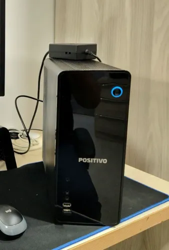 PC Barato Gabinete Positivo T50 Intel Celeron HD 160gb memória 4gb