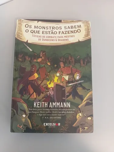 Livro Táticas de Combate para mestres de D&D