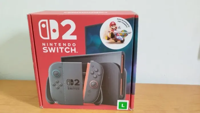 Nintendo Switch 2 Seminovo 512GB Express + Case - Impecável