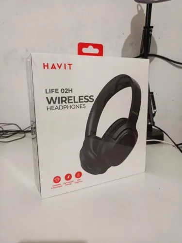 Fone de Ouvido S/ Fio Havit H612BT Bluetooth, Até 50 Horas de Duração