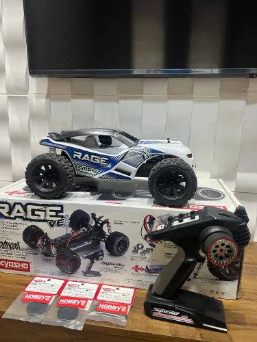 Kyosho rage buggy motor brushlles Automodelo