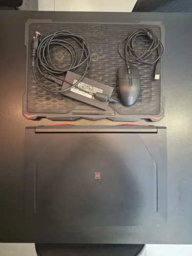 Notebook Nitro 5 + Mouse + Base Cooler