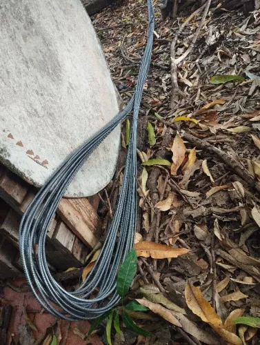 Vergalhão, ferro pra construção 5/16..