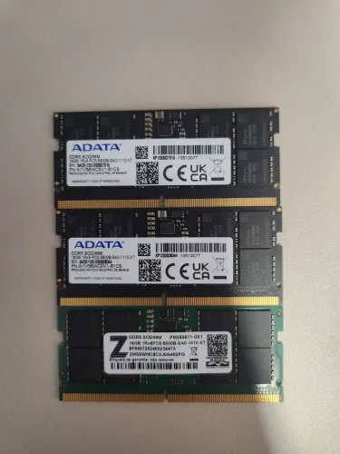 3 unidades memória ram ddr5 16gb 5600mhz