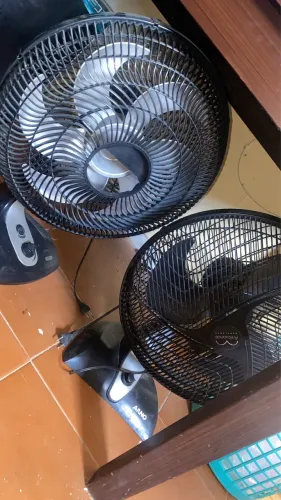 100 reais os dois ventiladores