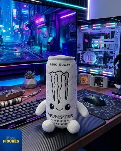 Monster de pelúcia - Monster Ultra white