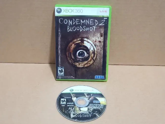 Condemned 2 - Xbox 360 Original CAPA REIMPRESSA