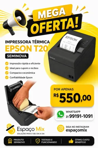 IMPRESSORA TÉRMICA EPSON T20