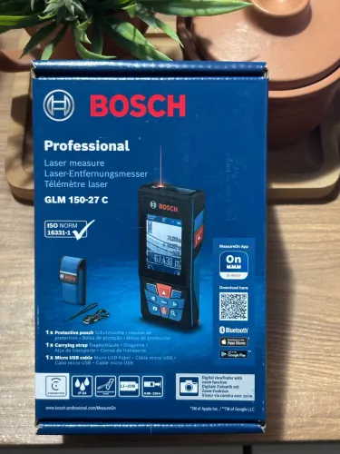 Bosch Trena laser GLM 150-27 C Lacrada c NF e Garantia