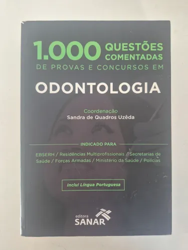 Livro para concurso odontologia sanar