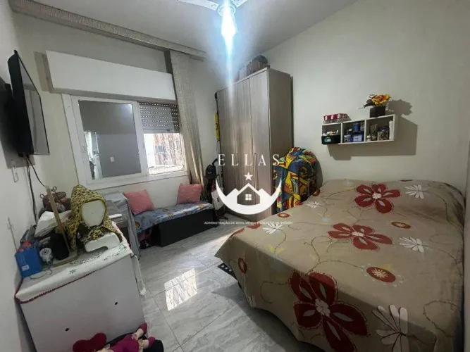 BAIXOU O PREÇO! Kitnet de 1 dormitório à venda 25 m² por R$ 275.000 - Boqueirão - Santos/
