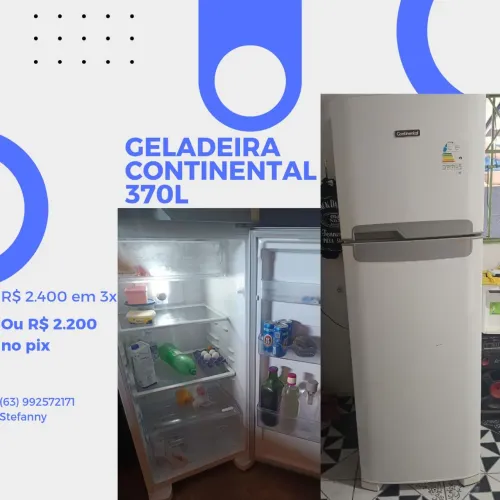 Geladeira Continental 370L