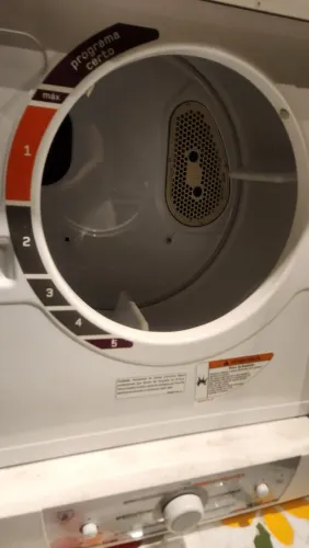 SECADORA BRASTEMP 10KG SUSPENSA 127V