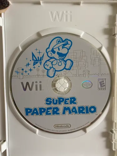 Nintendo Wii Jogos Originais - Mario Bros Wii, Smash Bros Brawl, Paper Mário