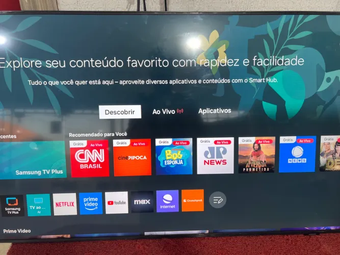 Smart 4k Samsung 50 polegadas