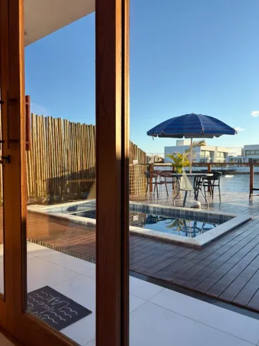 Casa luz da lua com piscina privativa a beira do lago- Penisula de Maraú - Barra Grande BA