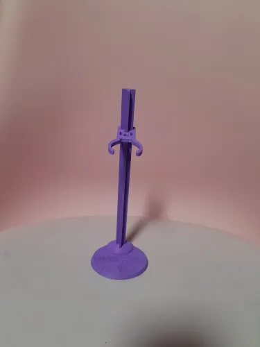 Suporte Roxo Monster High impressão 3d