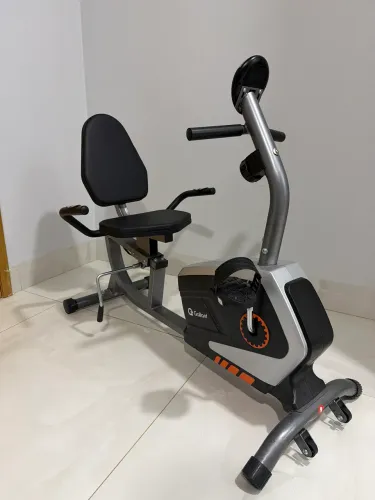 Bicicleta Ergométrica Magnética Horizontal Gallant Elite Preto