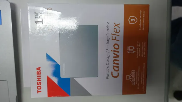 HD Externo 1TB TOSHIBA CANVIO FLEX USB 3.2