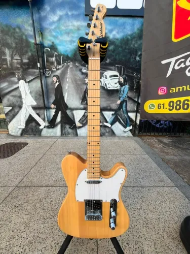 Guitarra Telecaster Waldman GTE-100 BK Série Terrific Corpo Hardwood