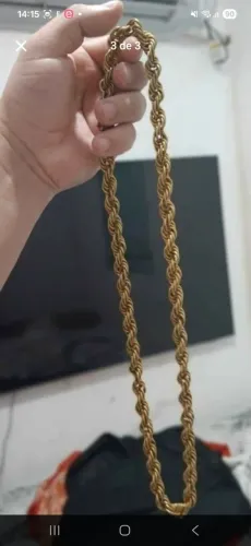 Cordão moeda antiga