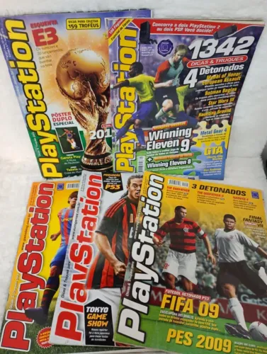 Revista Retro Game Futebol Pes e Fifa
