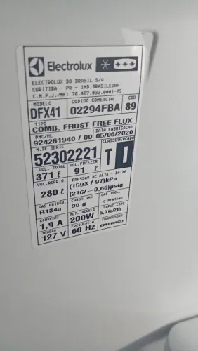 Geladeira Electrolux