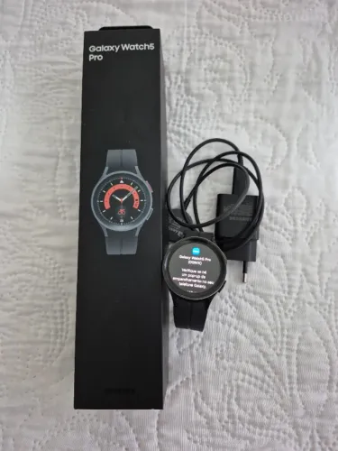 Samsung Smartwatch Galaxy Watch 5 BT Pro SM-R920 45mm Preto